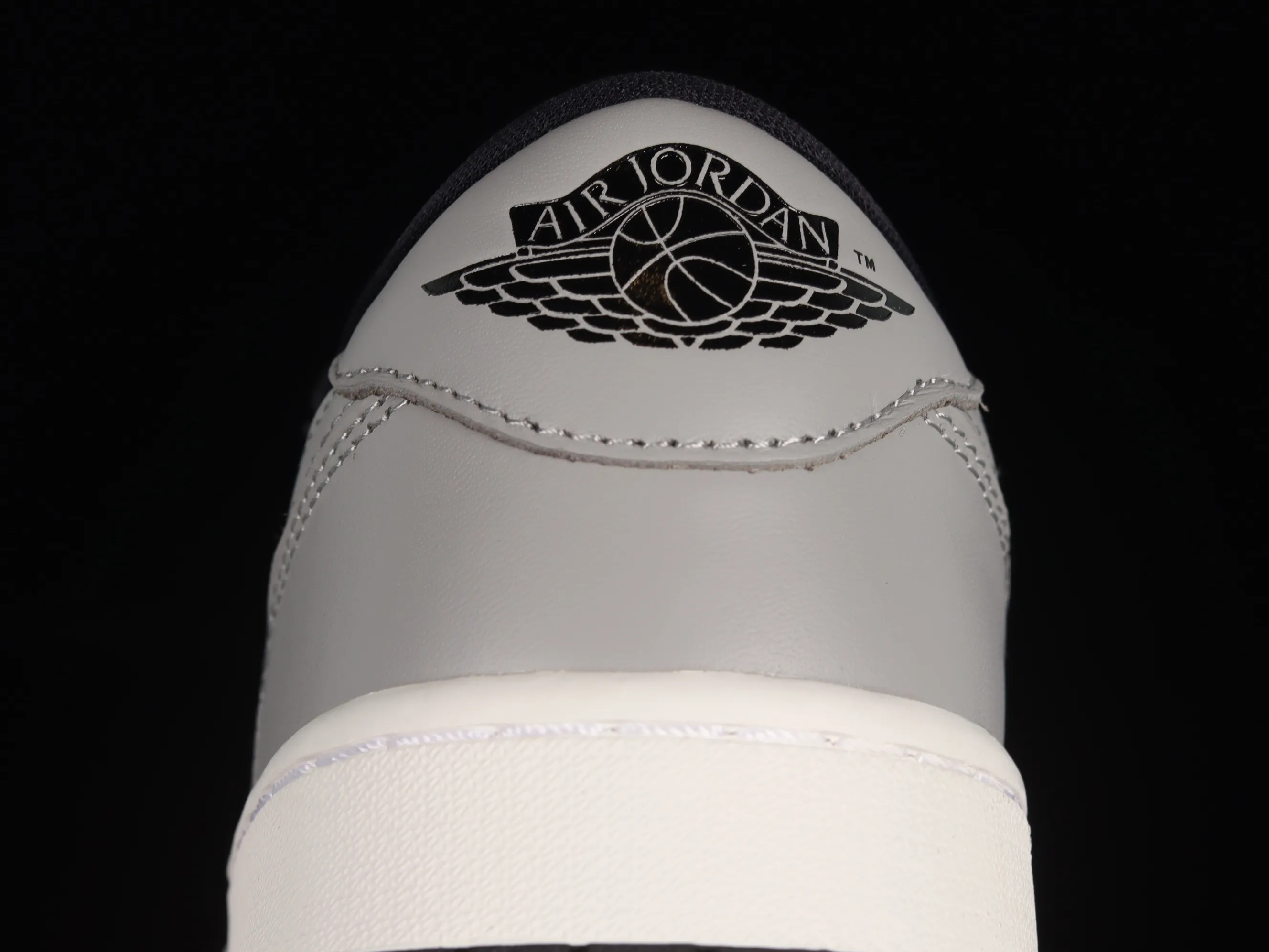 All categories Air Jordan Jordan series basketball shoes Air Jordan 1 Low G version pure original Air Jordan 1 Low Golf "Shadow" AJ1 Joe 1 new golf version black and gray shadow color DD9315-001